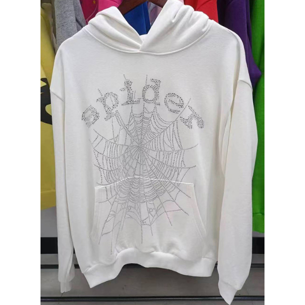 Sp5der Thư tạo Bọt Mới Áo Khoác Hoodie Họa Tiết Rằn Ri Thời Trang Cho Nam 0917