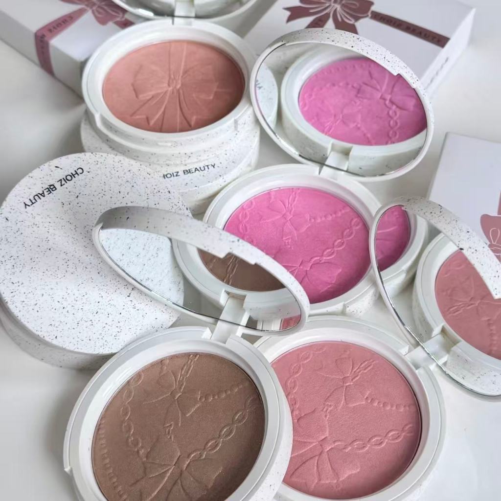 CHOIZ BEAUTY Day Night Gift Shimmer Blush Bronze Powder Baking Powder Baking Baking Translucent Good