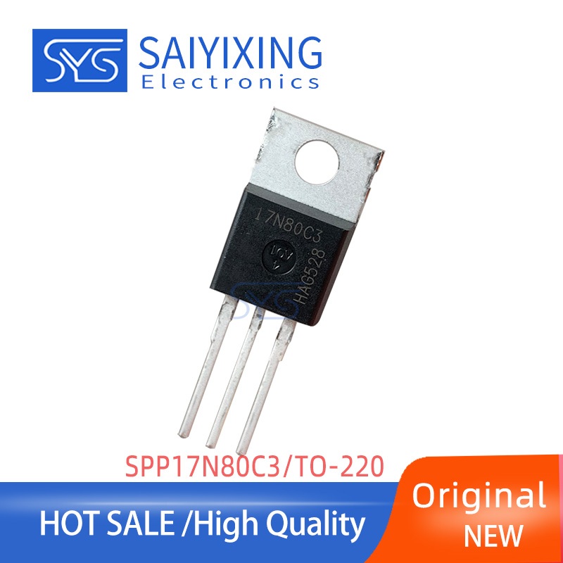 2 Chiếc 17N80C3 Original SPP17N80C3 TO-220 MOSFET 800V 17A Transistor 17N80