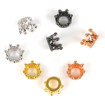 2 Chiếc Mini Thái Zircon Mặt Dây Chuyền Hạt Sang Trọng DIY Trang Sức Làm Quyến Rũ Phụ Kiện