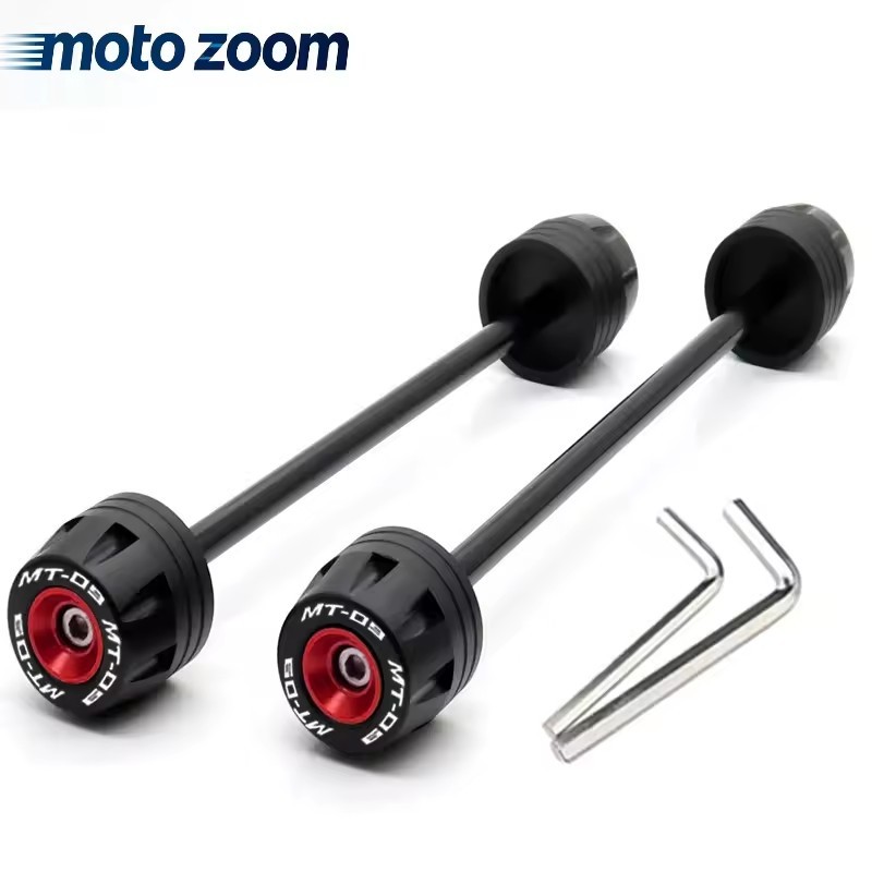 Phía Sau Trục Trước Dĩa Tai Nạn Thanh Trượt Bánh Xe Máy Bảo Vệ Cho YAMAHA MT-09 FZ-09 2014-2020 MT09