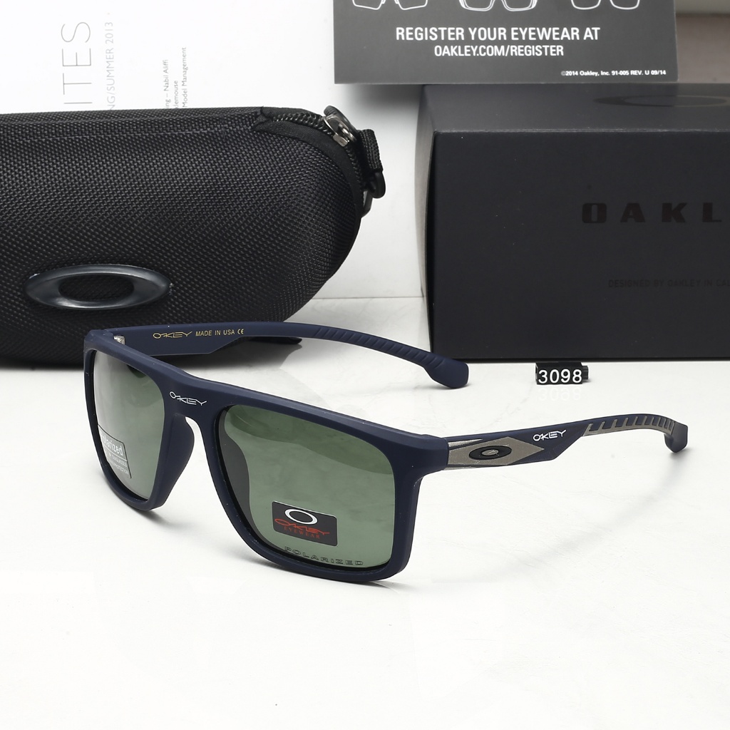 Kính râm vuông giải trí thể thao Oakley Matte Matte Acetate Frame Sunglasses jh6009-dgdc