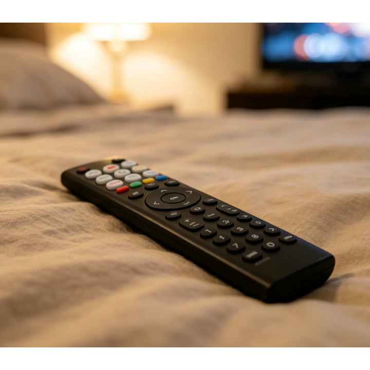 Bộ điều khiển từ xa không bằng giọng nói ERF2038H cho TV thông minh Hisense, Remote IR thay thế đa n