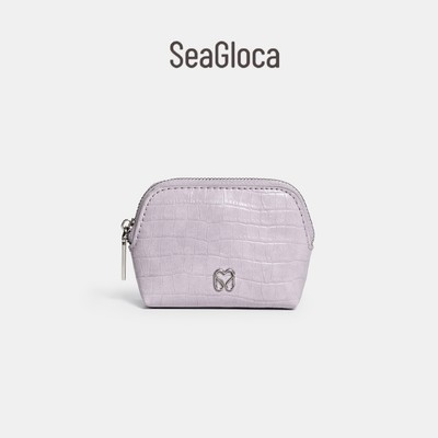SeaGloca Ví đựng tiền xu họa tiết cá sấu Ví nhỏ cho nữ 2406