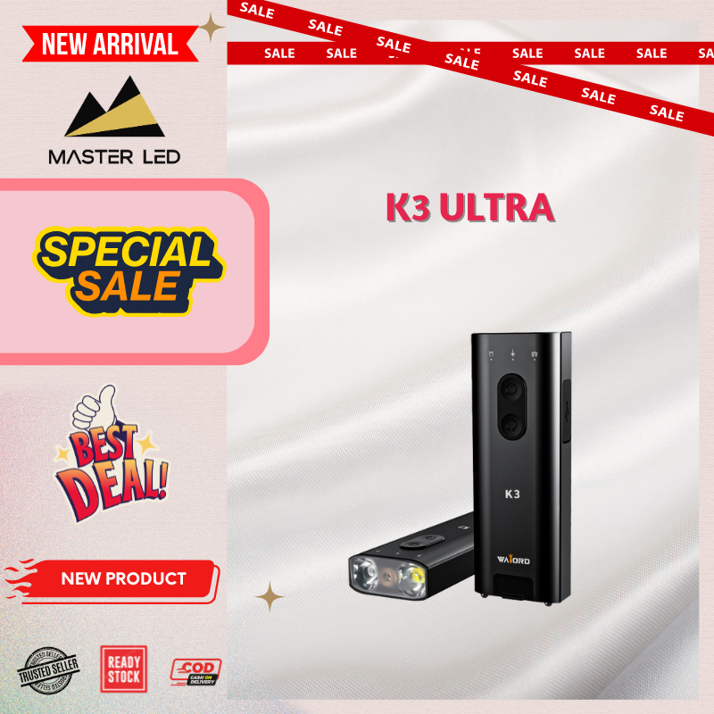 Đèn pin hoàn hảo Waiord K3 Ultra đèn pin