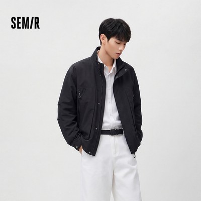 Semir Nhẹ Chống Thấm Nước Nam Đứng Cổ Áo Khoác Mùa Thu 2026 Rời Ngoài Trời Tiện Ích Đi Lại Áo Khoác Ngoài