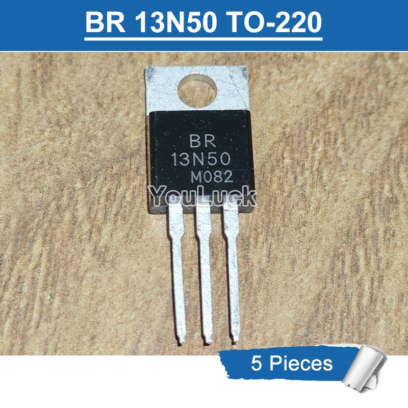 5 chiếc BR 13N50 BR13N50 TO-220 13A / 500V N-Channel MOSFET Transistor Mới