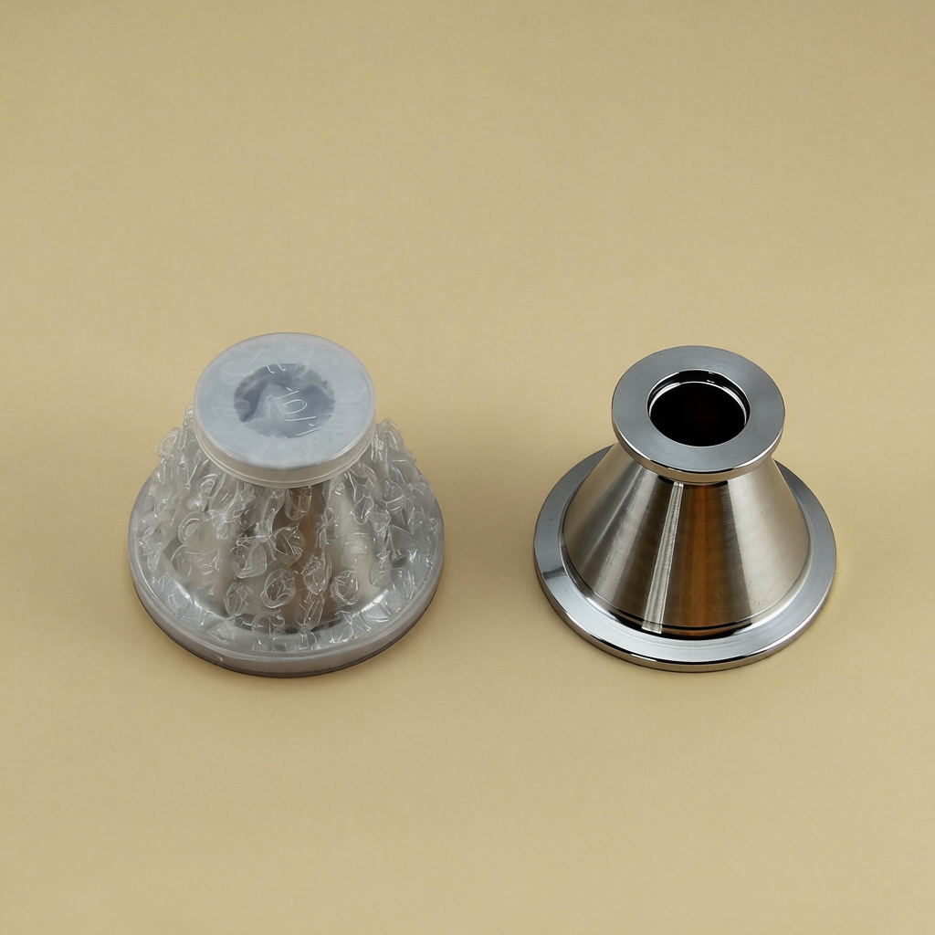 KF50 đến KF40 KF25 đến KF16 KF10 Giảm tốc chân không Lắp SS304 Thép không gỉ