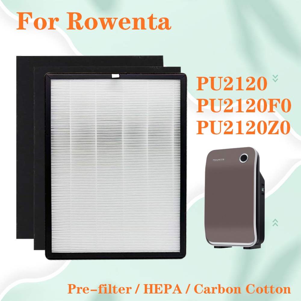 Dành cho Rowenta PU2120, PU2120F0, PU2120Z0 Máy lọc không khí PURE PURE INTENSE, Bộ lọc HEPA thay th