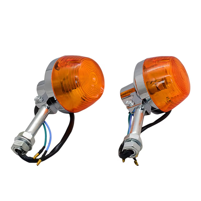 2 Cái / bộ Xe Máy Biến Tín Hiệu Hổ Phách Đèn 12V Moto Bóng Đèn Báo Biến Tín Hiệu Cho Xe Honda C70 CT