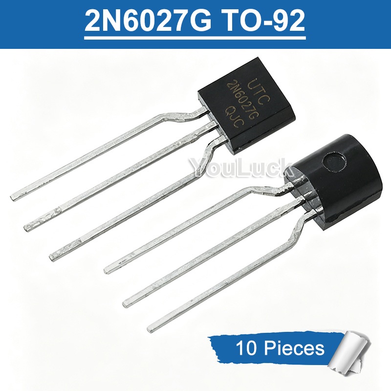 10 Chiếc Chính Hãng UTC 2N6027 2N6027G TO-92 SCR Mới