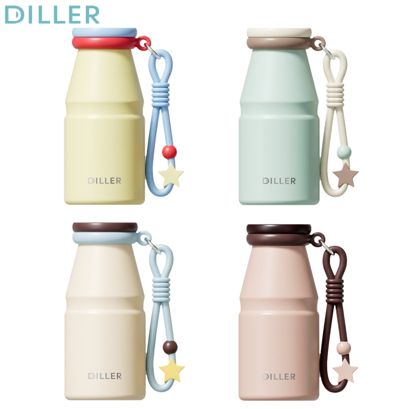 Bình giữ nhiệt dễ thương Diller 290ml - Thép không gỉ 316, Giữ nhiệt độ D9633