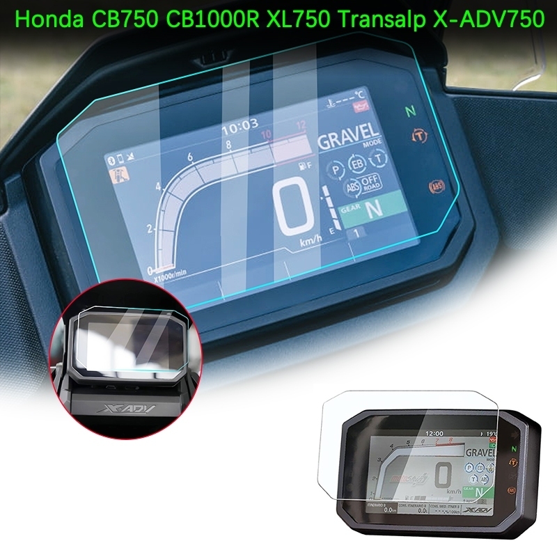 Xe Máy CB750 CB1000R XL750 Transalp X-ADV750 Bảng Điều Khiển Xe Máy Bảo Vệ Màn Hình Dụng Cụ Phim Chố