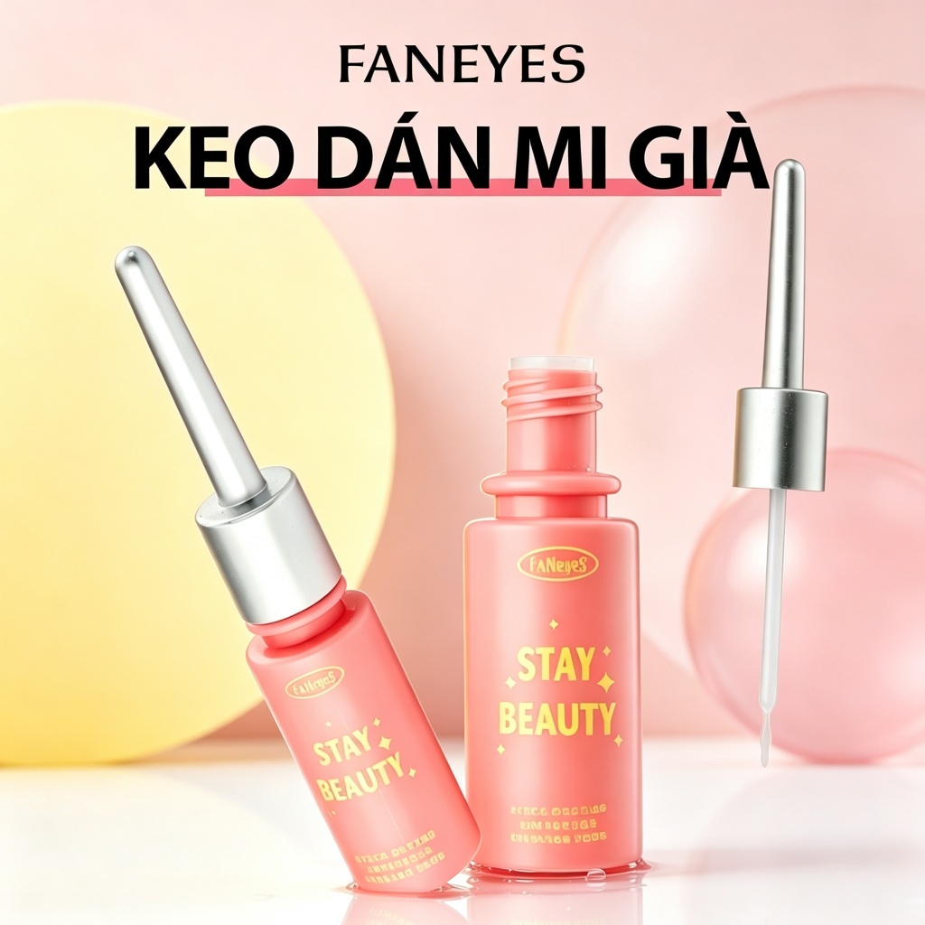 Keo dán mi giả siêu dính giữ nếp bền vững chống nước chống mồ hôi khô nhanh…