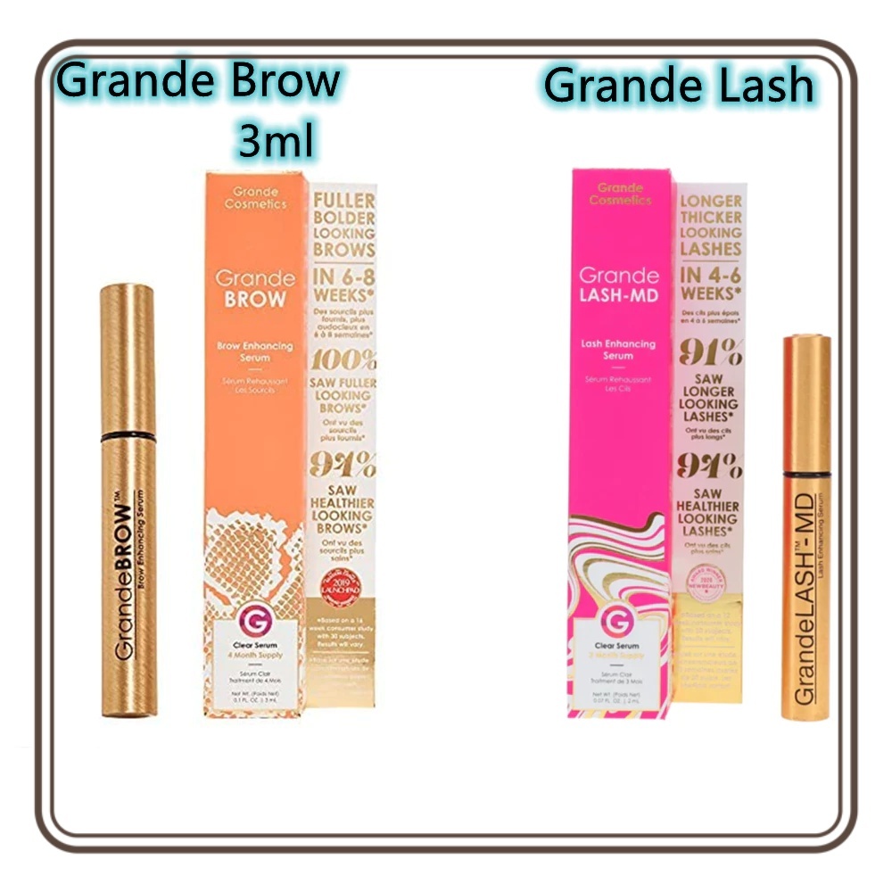 Grande Cosmetics GrandeLASH-MD Lash Tăng cường lông mi & GrandeBrow GrandeBrow Eyebrow Brow Serum RQ