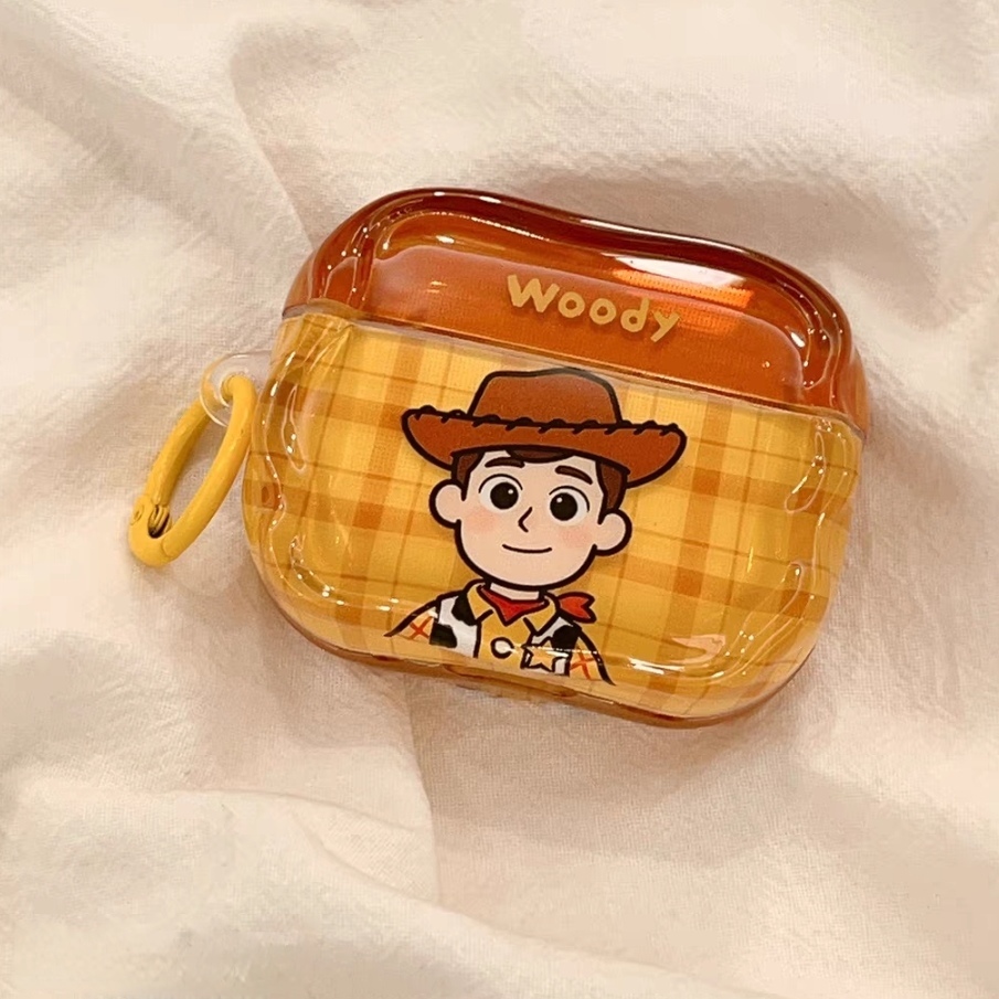 Ốp lưng Woody và Buzz cho AirPods Pro3 AirPods Pro2 Vỏ tai nghe chống sốc cho AirPods Pro3 4 / 4 (AN