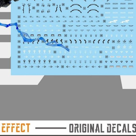 20260707 Decal trượt nước chi tiết MASTER áp dụng cho mẫu H123 HG LFRITH ANAVATA không chứa