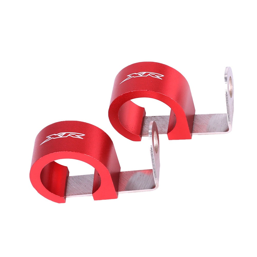 CNC Trước Ống Phanh Hướng Dẫn Kẹp Giá Đỡ Mod Phần Dành Cho Xe Máy Honda XR250L XR400R XR650L