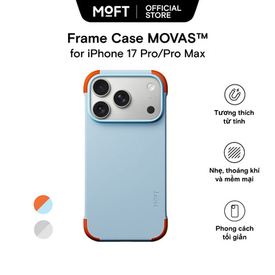 Ốp điện thoại Snap chặn màu MOFT cho iPhone 17 Series