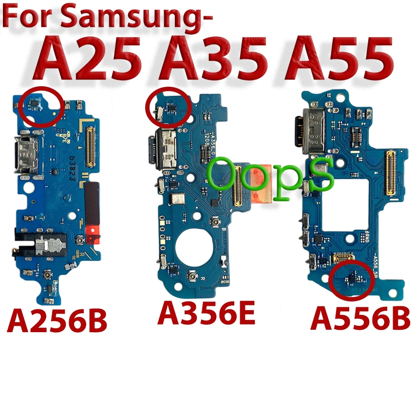 Bảng Sạc Nhanh Flex Với IC Cho Samsung Galaxy A25 5G A256B A35 5G A356E A55 5G A556B Cổng Sạc Điện T