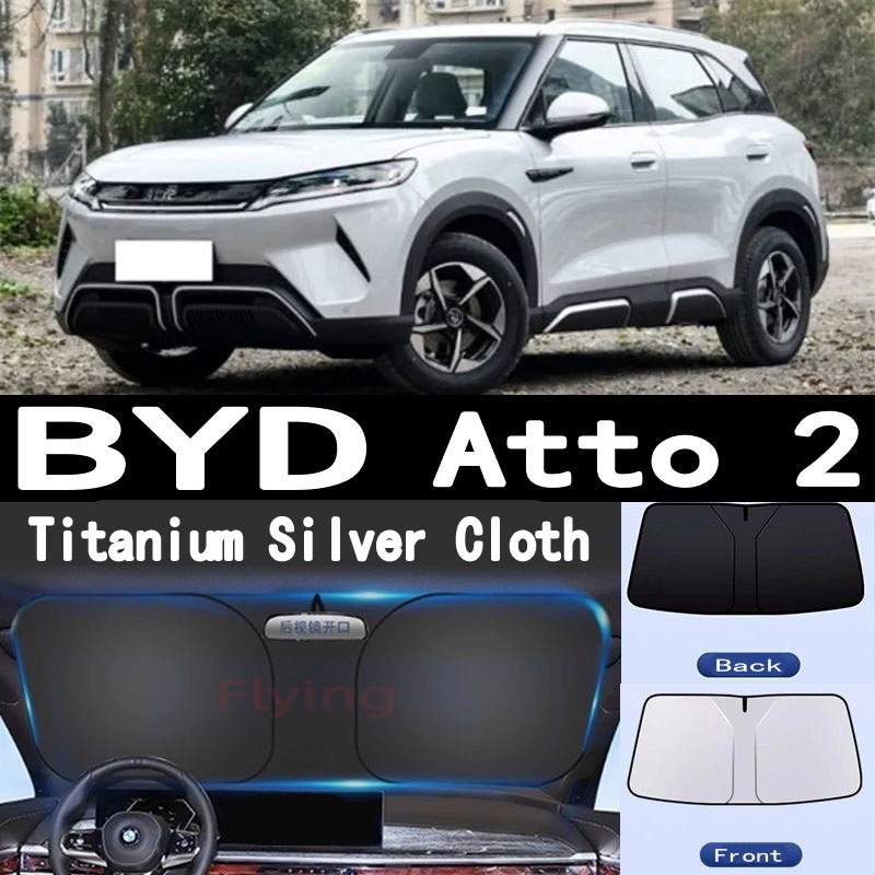 BYD Atto 2 Tấm che nắng ô tô dày chống nắng cách nhiệt Tấm che nắng phía trước ô làm mát cho BYD Att