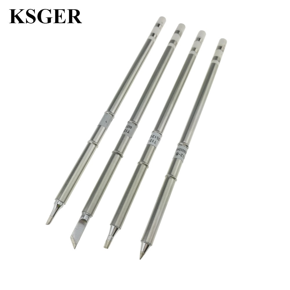 KSGER T12 Đầu Sắt Dụng Cụ Hàn Điện Không Chì Sting Cho Trạm Hàn DIY Bộ Dụng Cụ Sửa Chữa Điện Thoại D