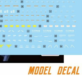 20260707 Decal trượt nước chi tiết MASTER áp dụng cho mẫu H007 HG 1 / 144 MKII MK2 Titans không chứa