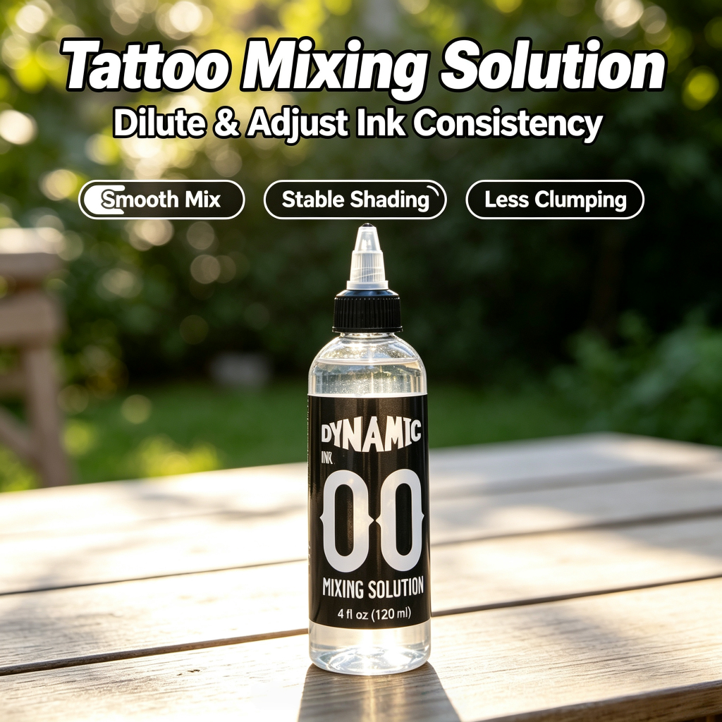 Mực xăm chính hãng Thinner Tattoo Ink Blend Thinner 120ml