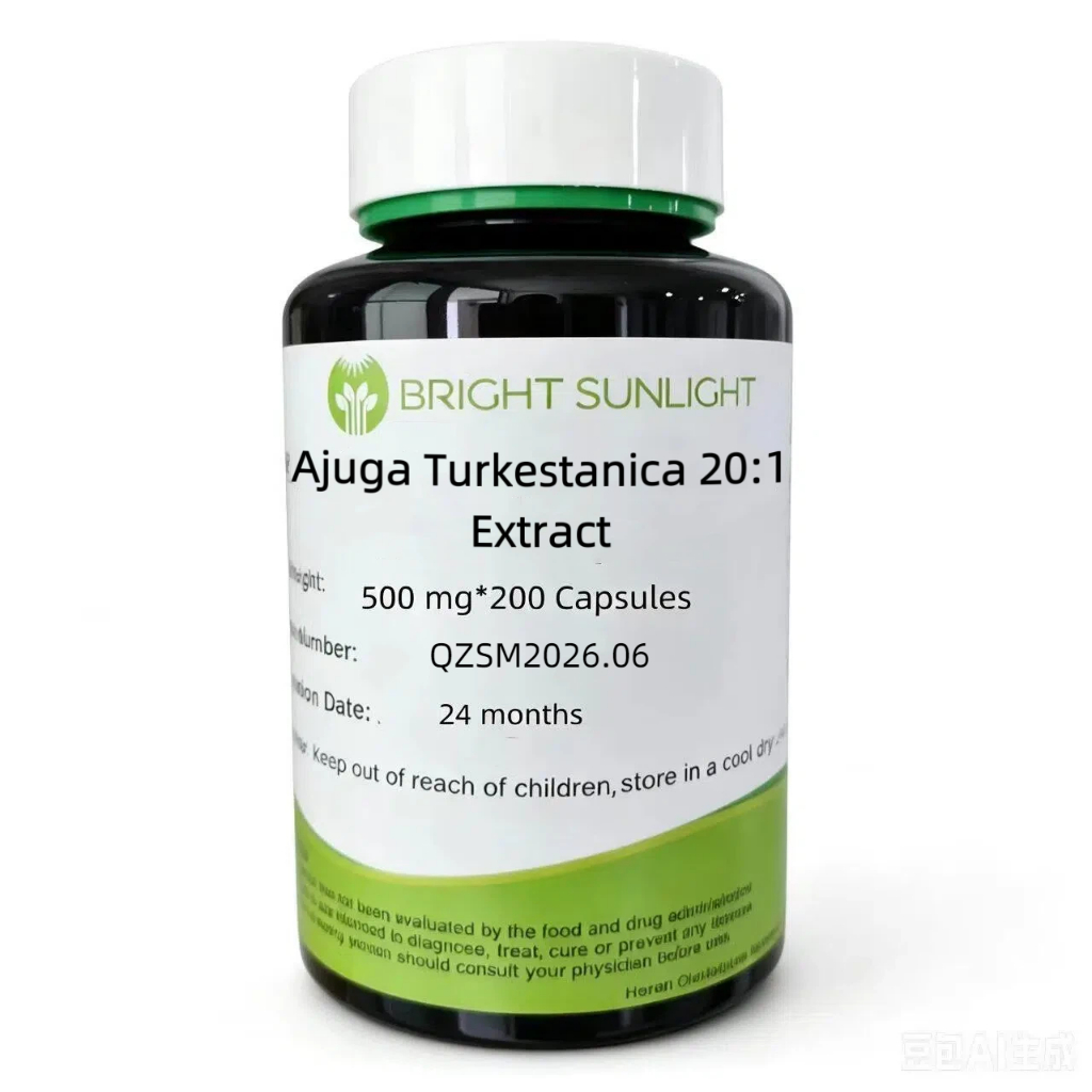 Chiết xuất Ajuga Turkestanica 20: 1, 500 mg * 200 Viên / 100g / 200g / 500g