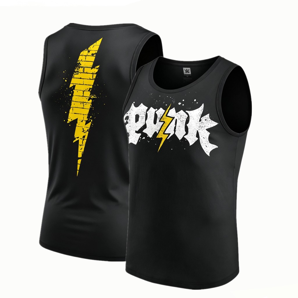 Áo ba lỗ nam Wwe CM Punk Electric Punk Tank Top