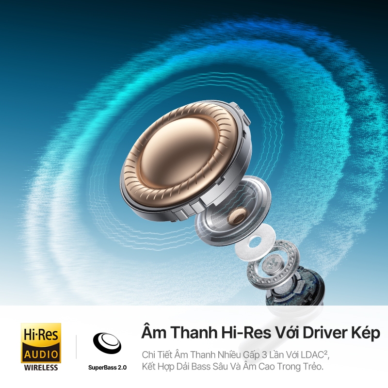 [Mở bán 15/7] Baseus Tai Nghe Bass BP1 Ultra Bluetooth 6.0 ANC Khử tiếng ồnTWS 55dB Cuộc gọi AI thích ứng | BigBuy360 - bigbuy360.vn