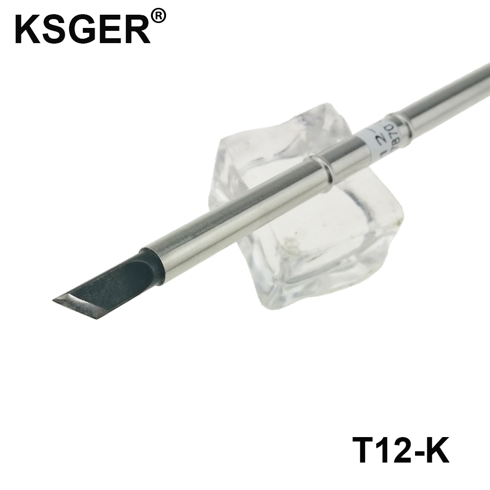 Đầu sắt hàn KSGER T12 XA Đầu hàn DIY màu đen cao cấp Sắt cho FX951 STM32 OLED / Trạm hàn LED 7S Melt