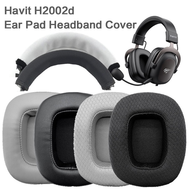 Thích hợp cho Tai nghe Havit Havit H2002d Miếng đệm tai bằng bọt và Vỏ chùm tia đầu Miếng đệm chùm t