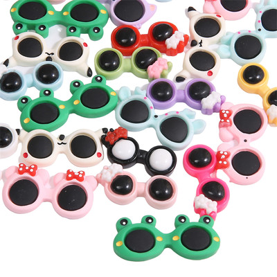 5-10 Cái / túi Acrylic Hoạt Hình Kính Nhỏ Phụ Kiện DIY Cuộc Sống Gia Đình Handmade Sở Thích Phụ Kiện Trang Sức