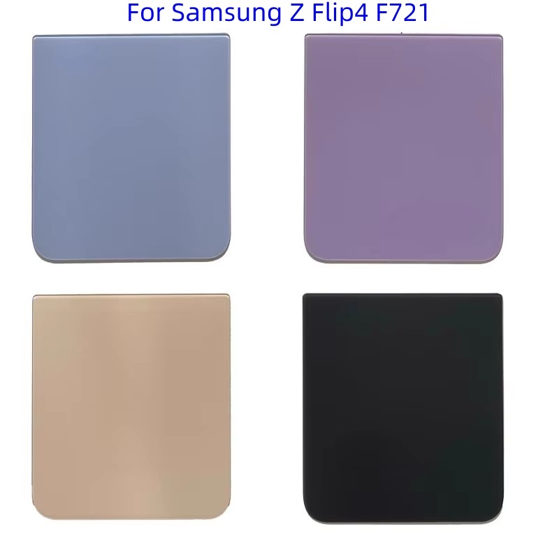 Vỏ dưới ZFlip4 Vỏ sau vỏ pin mặt sau cho Samsung Galaxy Z Flip4 SM-F721U F721N F721B F721 Thay thế c