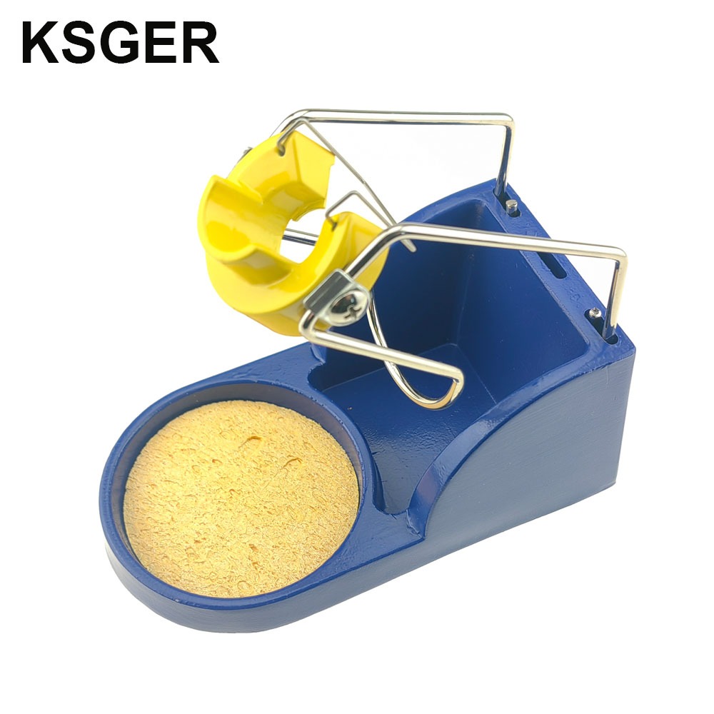 KSGER T12 FX9501 Tay Cầm Hàn Sắt Đứng DIY Hợp Kim Giá Đỡ Khung Hàn Cụ Thể OLED Trạm Dụng Cụ Cho Sili