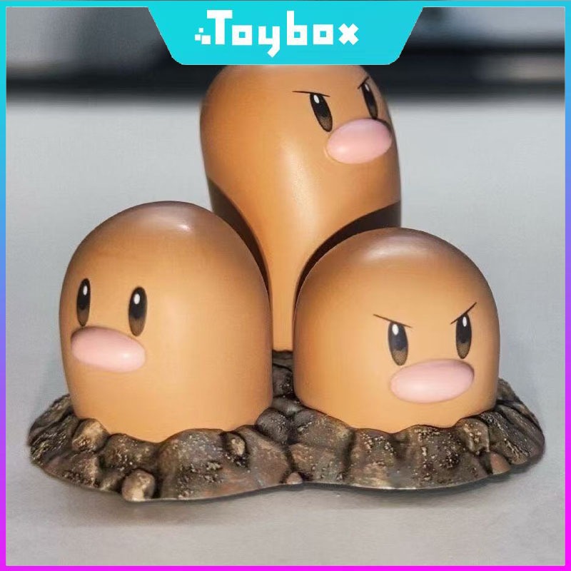 Pokemon 1: 20 Dugtrio Phiên bản sao Mô hình PVC
