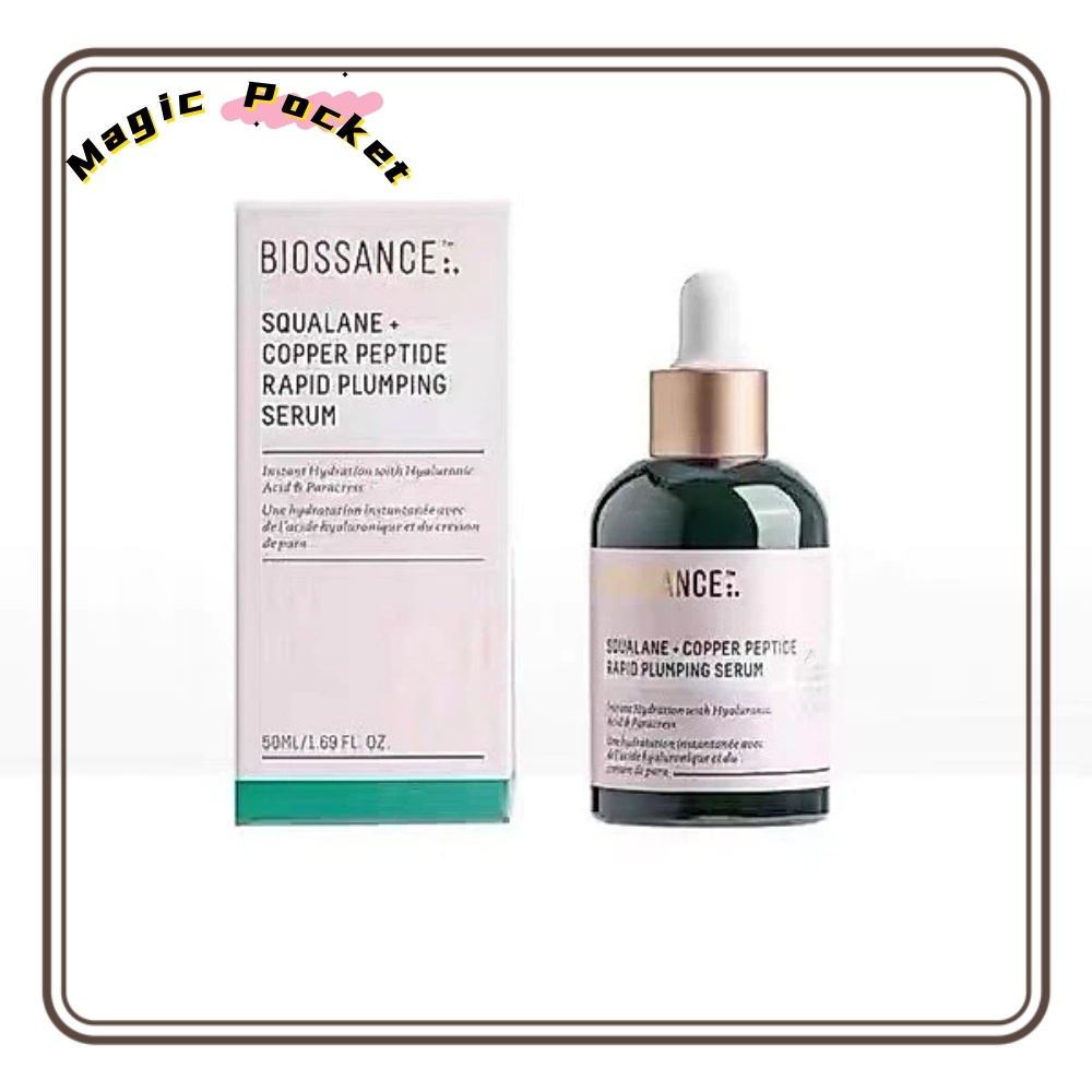 Biossance Squalane + Copper Peptide Rapid Plumping Serum 50ml