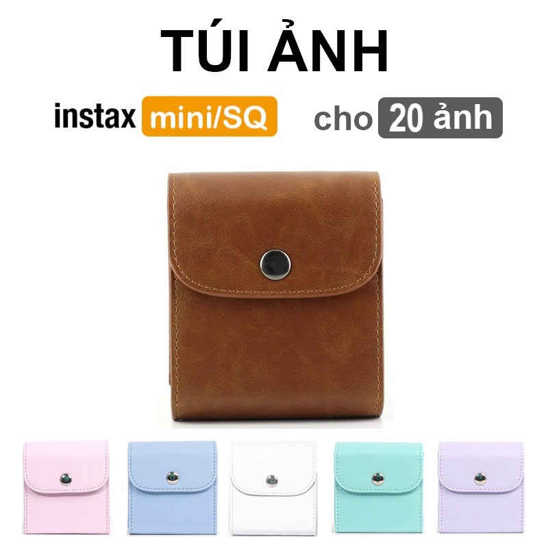 [Film Lab] túi đựng ảnh cho 20 ảnh cho Instax Mini/SQ Film CAC41