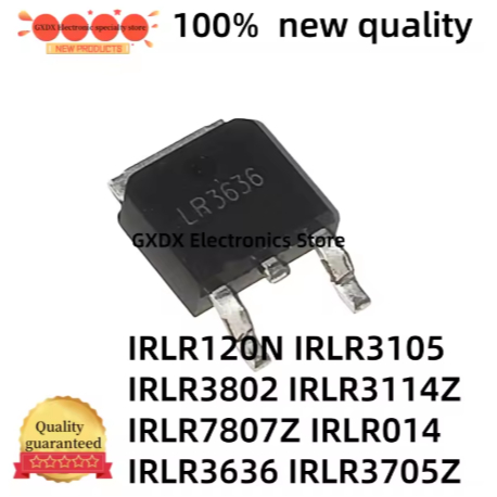 5 Chiếc IRLR014 IRLR120N IRLR3105 IRLR3114Z IRLR3636 IRLR3705Z IRLR3802 IRLR7807Z LR120N LR3105 LR36