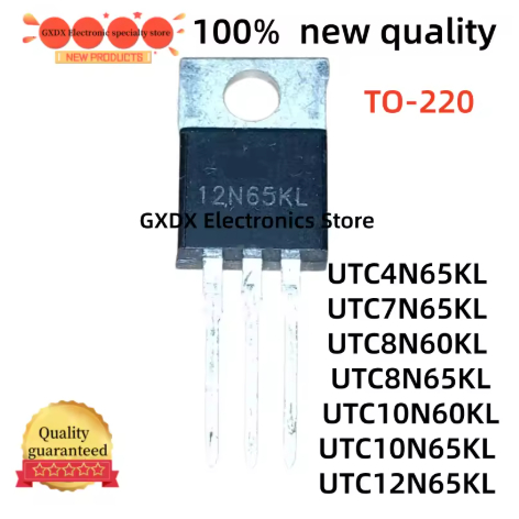 5 CHIẾC 10N65KL 12N65KL 4N65KL 7N65KL 8N60KL 8N65KL 10N60KL UTC4N65KL UTC7N65KL UTC8N65KL UTC10N65KL