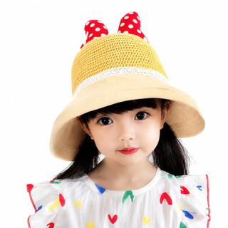 Nón Vành Phối Lưới Dễ Thương Cho Bé