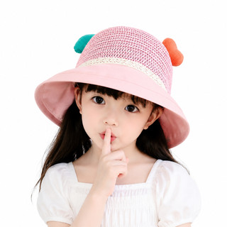 Nón Vành Phối Lưới Dễ Thương Cho Bé