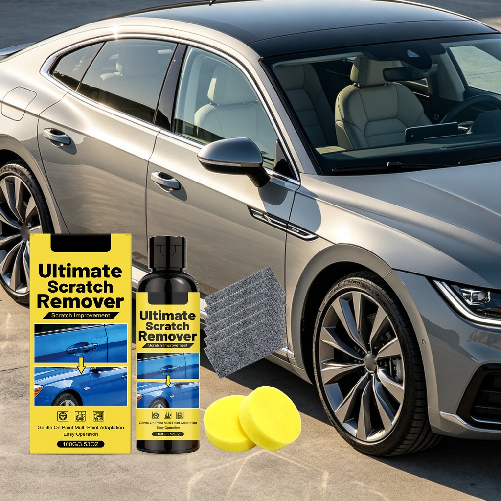 Ultimate Car Scratch Remover Paste Multi Paint Safe Gentle Paint Repair Easy Operation Auto Care 100