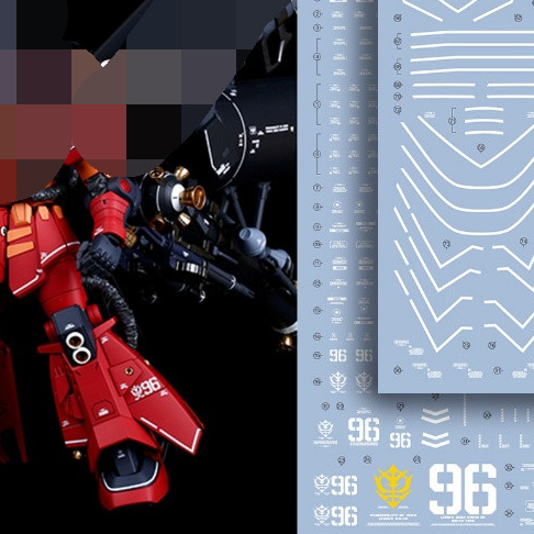 20260712 Decal trượt nước EVO thích hợp cho MG Psycho Zaku ver.ka Thunderbolt (Không có hình, không 