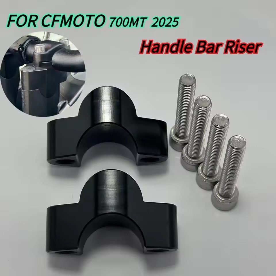 Dành Cho CFMOTO MT 700 700MT MT700 2024 2025 2026 CNC Nhôm Xe Máy Tay Lái Nâng Nâng Cao Kẹp Xe Máy P