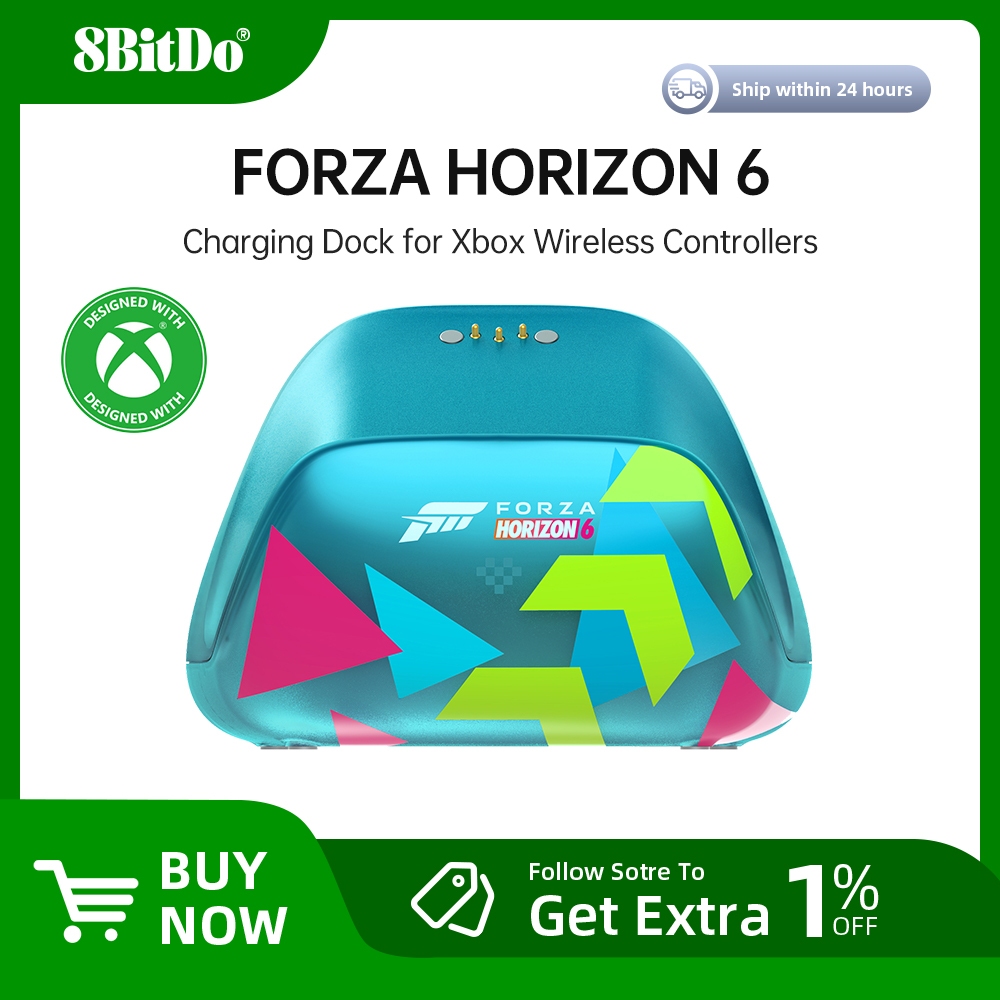 Đế sạc 8BitDo cho bộ điều khiển không dây Xbox Forza Horizon 6 Phiên bản giới hạn