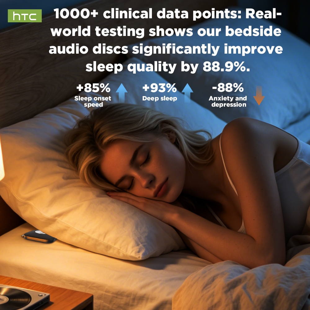 HTC WS02 Loa Bluetooth hỗ trợ giấc ngủ  Tích hợp âm thanh trắng white noise Bluetooth 6.0, củ loa composite 16mm âm thanh Hi-Fi thiết kế di động kèm dây đeo. | BigBuy360 - bigbuy360.vn
