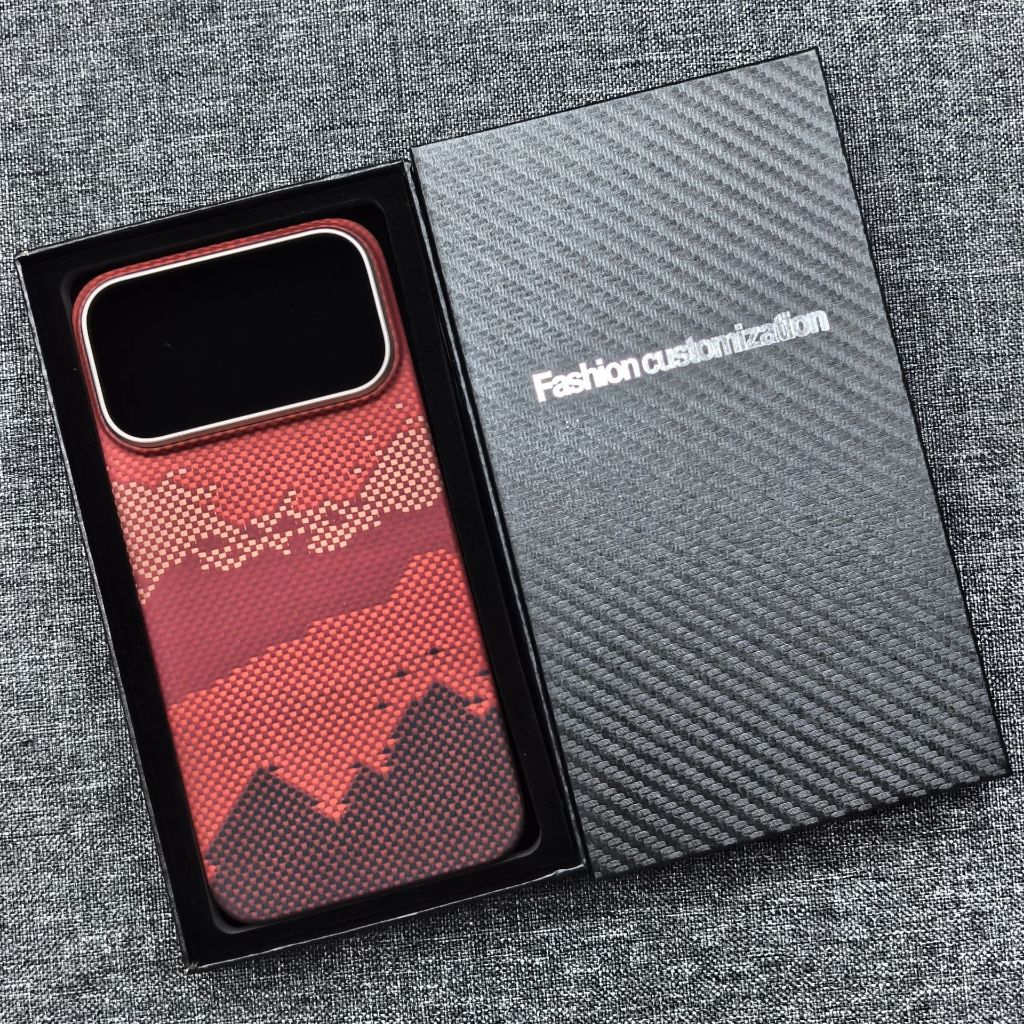 Ốp từ tính iPhone 18ProMax Kevlar cho iPhone 17Pro iPhone 17promax ốp lưng cao cấp
