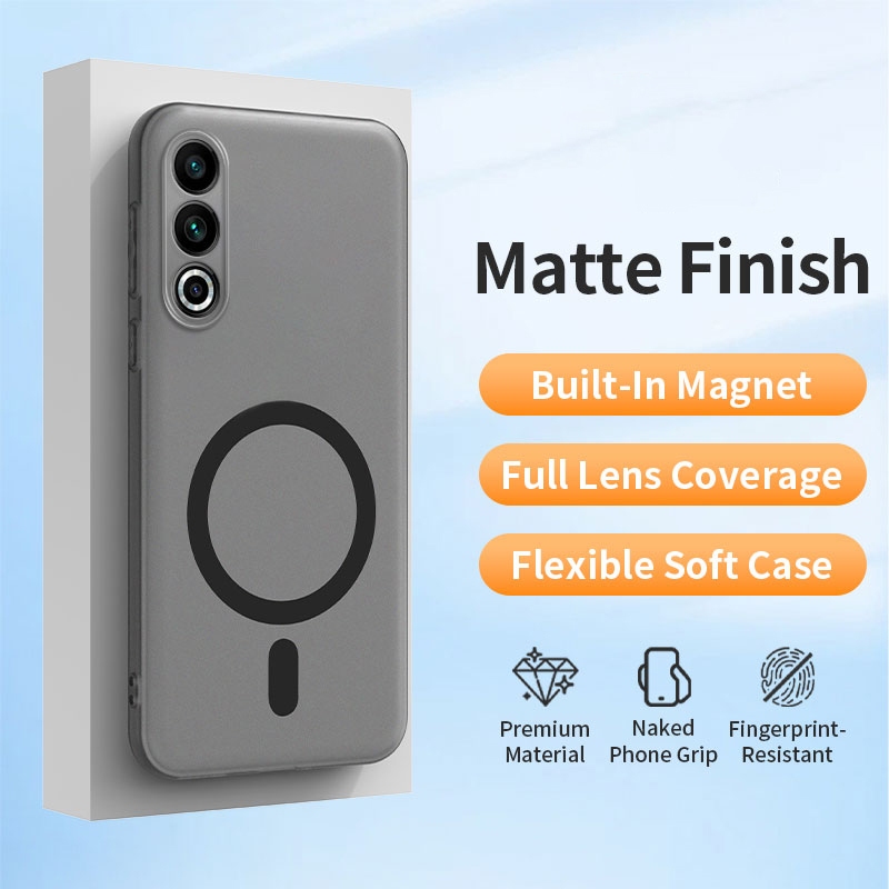 Vỏ Cho Meizu 20 5G Meizu20 Vỏ Điện Thoại Hấp Thụ Từ Tính Không Dây Sạc Nhanh Giá Đỡ Ô Tô Matte Bán T